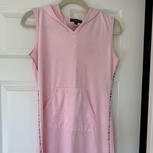 Burberry Light Pink Hoodie Dress or Swim Cover Up